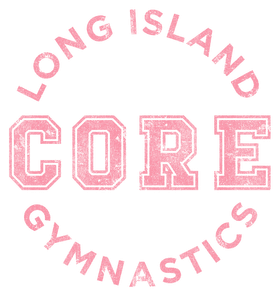 Long Island Core Gymnastics banner logo